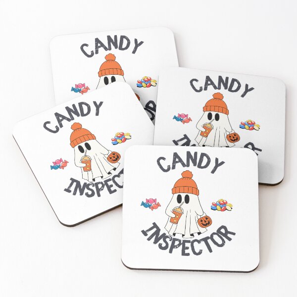 Item preview, Candy Inspector Ghost crew Tee designed and sold by Vivid Mischief.