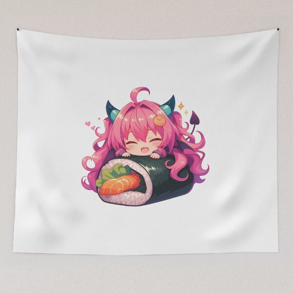 Item preview, Satalin Deviluke Chibi Kawaii Lala To Love Ru Sushi Joy designed and sold by TanglenRabbit.