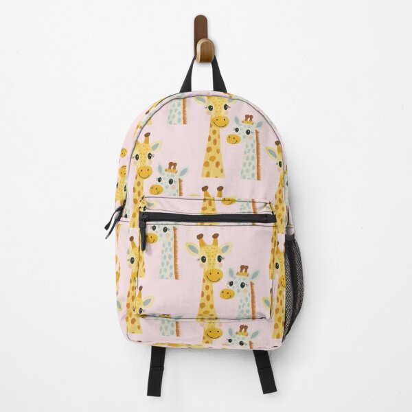 Item preview, Cute White and Yellow Giraffe – Kids Cartoon Art. designed and sold by BlondeAmbitionDesign.