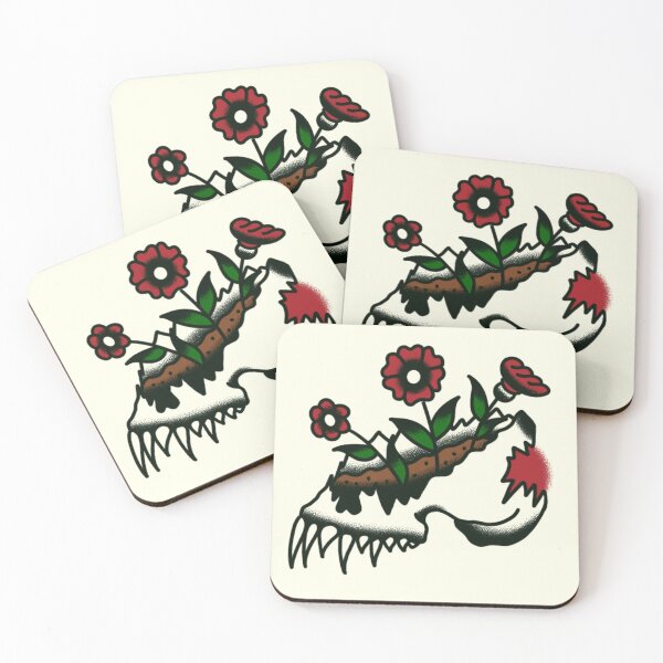Item preview, Skull Flowers designed and sold by RFTattoo.