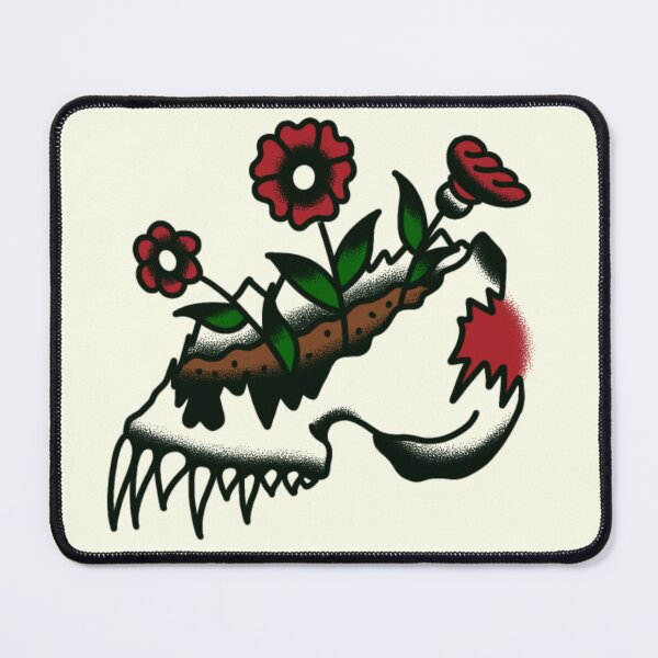 Item preview, Skull Flowers designed and sold by RFTattoo.