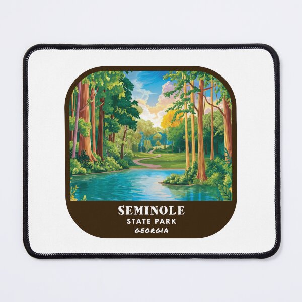 Item preview, Vintage Seminole State Park (Georgia State Park) designed and sold by RabbitK.