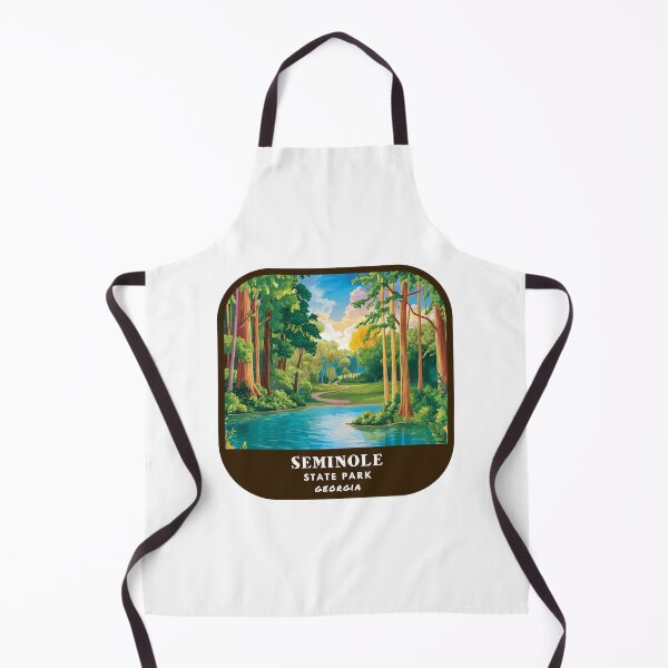 Item preview, Vintage Seminole State Park (Georgia State Park) designed and sold by RabbitK.