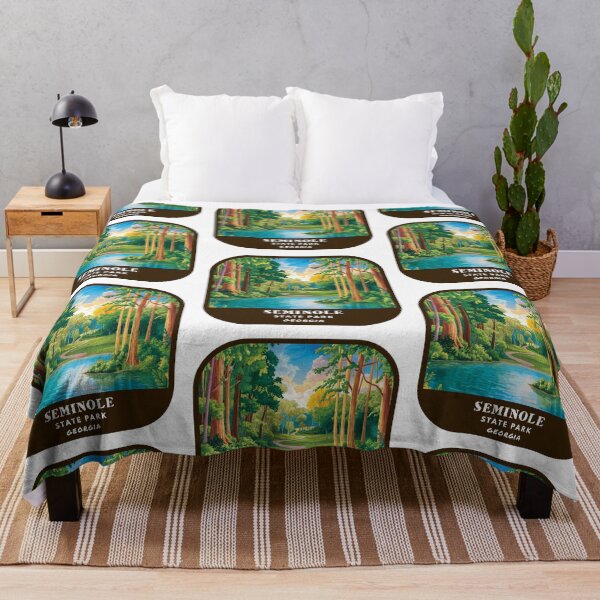 Item preview, Vintage Seminole State Park (Georgia State Park) designed and sold by RabbitK.