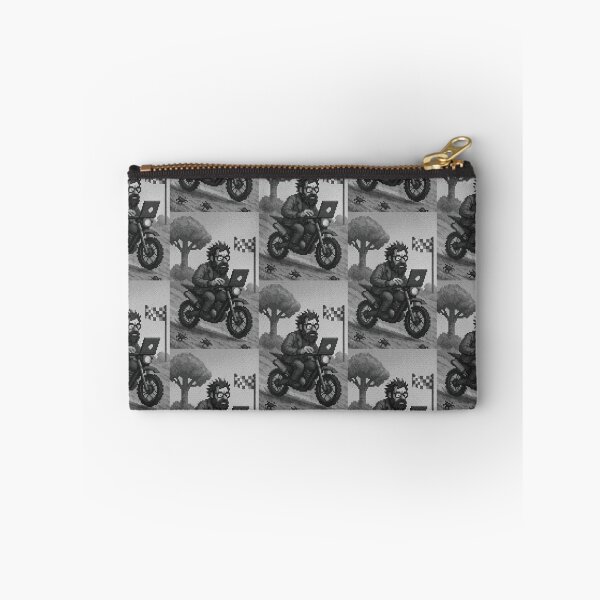 Item preview, Extreme Programming Ride – Pixel Art in Grayscale designed and sold by nozhove.