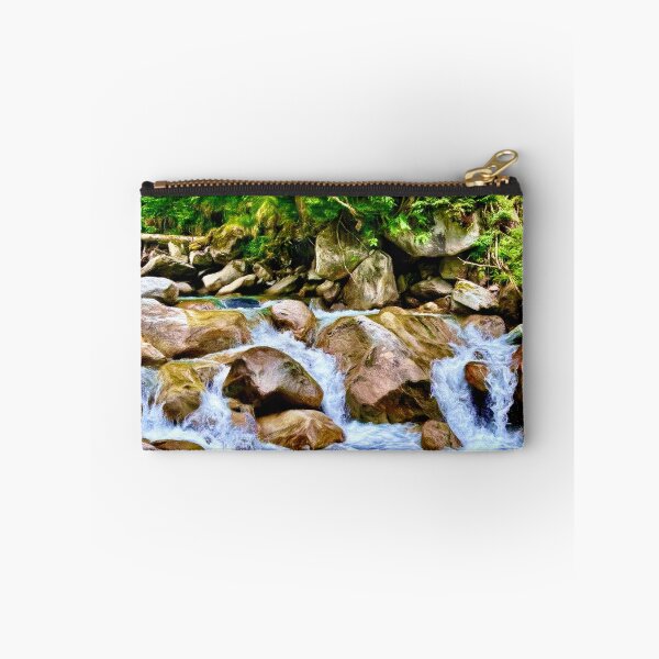 Item preview, Enchanted Waterfall Oasis – Tranquil Nature Stream Photography by Pamela Storch designed and sold by Pamela Storch.