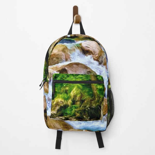 Item preview, Enchanted Waterfall Oasis – Tranquil Nature Stream Photography by Pamela Storch designed and sold by Pamela Storch.