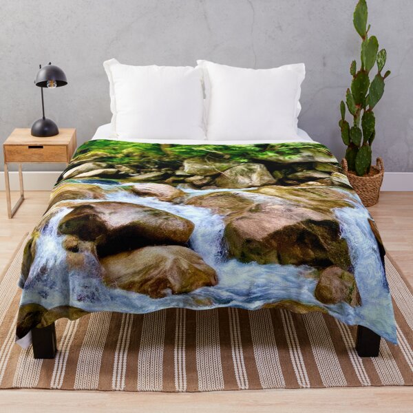 Item preview, Enchanted Waterfall Oasis – Tranquil Nature Stream Photography by Pamela Storch designed and sold by Pamela Storch.