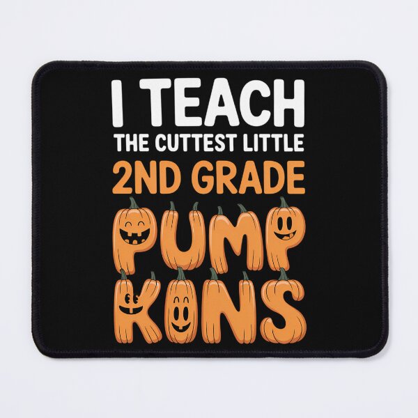 Item preview, I Teach the Cutest Pumpkins Halloween 2nd grade Teacher designed and sold by brynatshop.