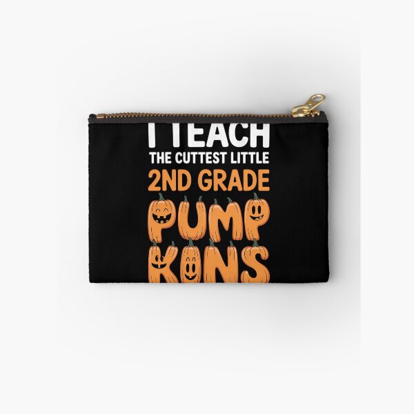 Item preview, I Teach the Cutest Pumpkins Halloween 2nd grade Teacher designed and sold by brynatshop.