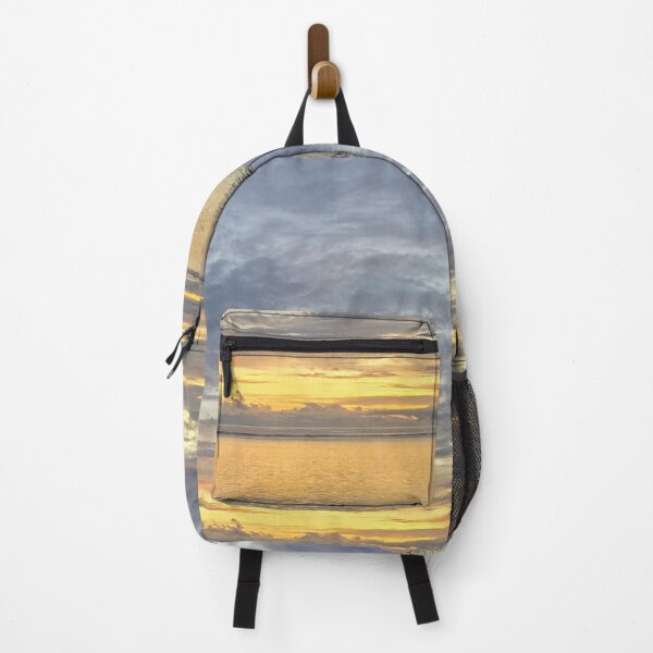 Item preview, Fiji Ocean Sunset – Calming Tropical Sky and Reflective Water Wall Art designed and sold by ZaRiSelects.