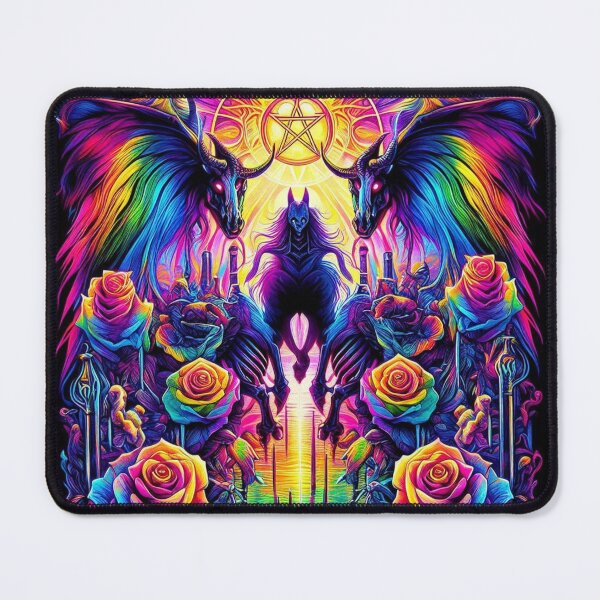 Item preview, Vibrant horror Gothic alt occult vibrant witch fantasy tarot card design. designed and sold by Liliths-Closet.