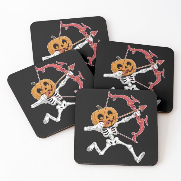 Artikelvorschau, Skelett Bogenschießen Halloween Kürbis Bogen Jagd entworfen und verkauft von brynatshop.