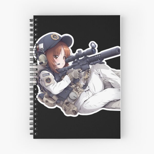 Item preview, Nishizumi Miho Girls und Panzer Anime Sniper Girl designed and sold by justnickthings.