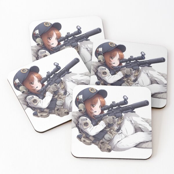 Item preview, Nishizumi Miho Girls und Panzer Anime Sniper Girl designed and sold by justnickthings.