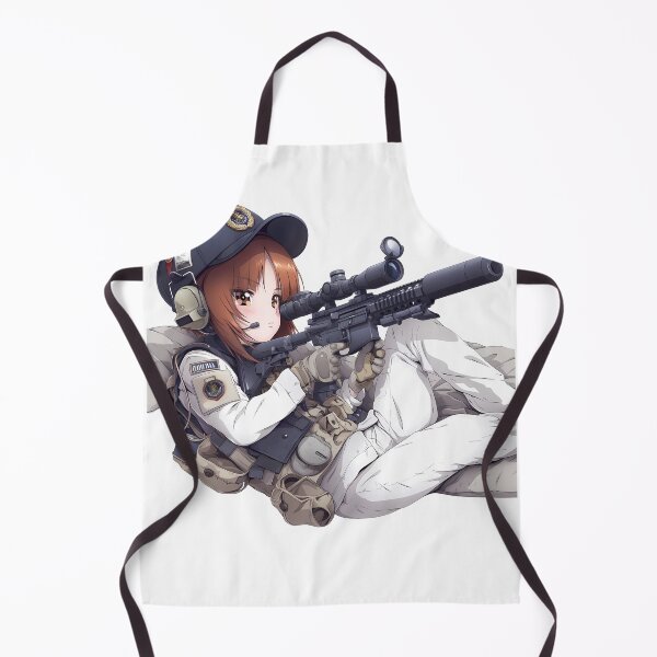 Item preview, Nishizumi Miho Girls und Panzer Anime Sniper Girl designed and sold by justnickthings.