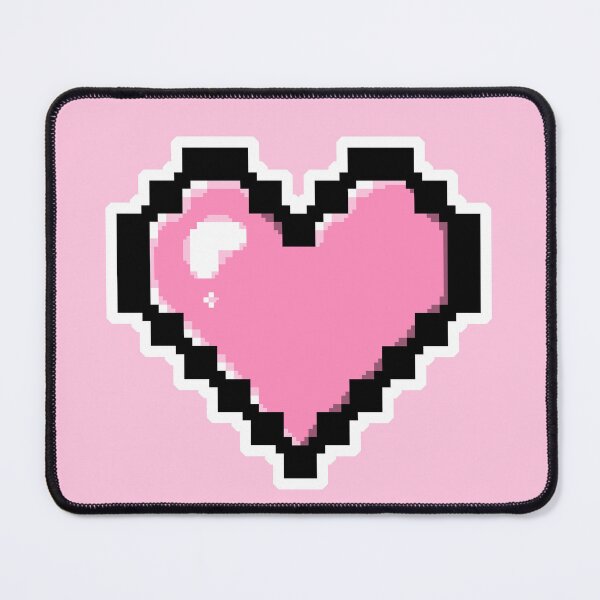 Item preview, Pink Pixel Heart designed and sold by AureateAnomaly.