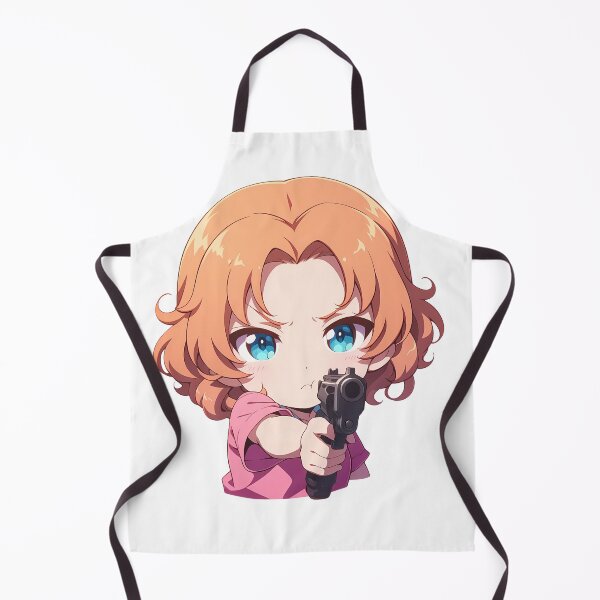 Item preview, Orange Pekoe Girls und Panzer Anime Chibi Gun designed and sold by justnickthings.