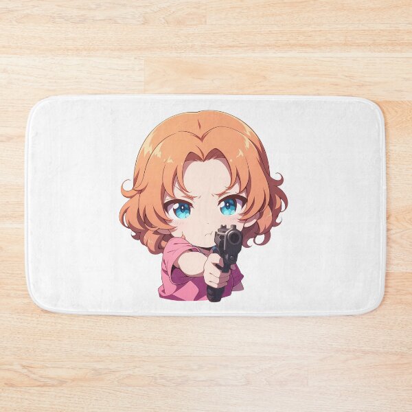 Item preview, Orange Pekoe Girls und Panzer Anime Chibi Gun designed and sold by justnickthings.