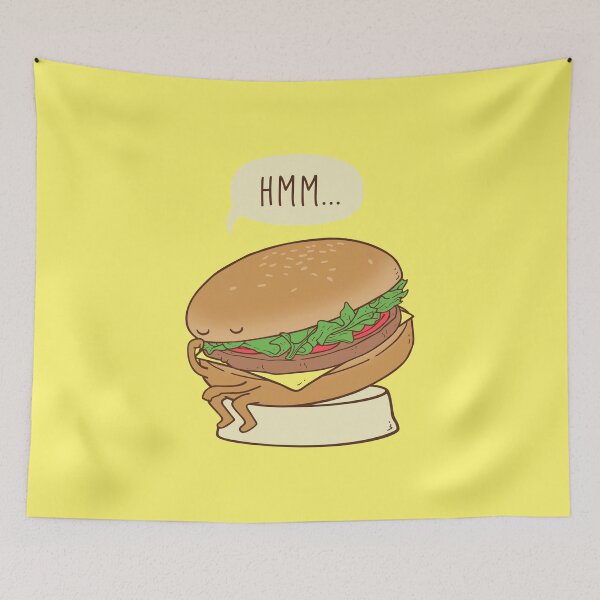 Item preview, Hmmburger designed and sold by doodl-do.