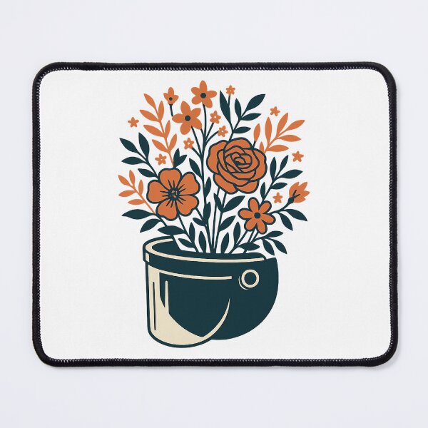Item preview, Floral Riot Helmet Sticker – Feminist Protest Art Soft Power Vinyl Decal designed and sold by Feral Confetti.