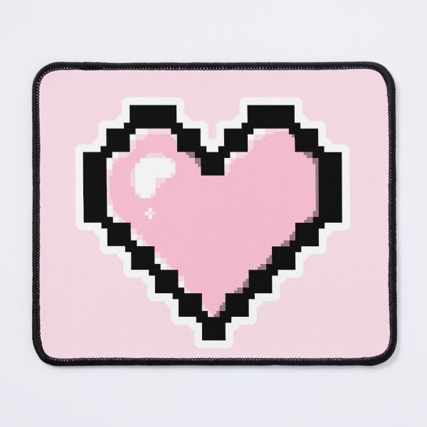 Item preview, Light Pink Pixel Heart designed and sold by AureateAnomaly.