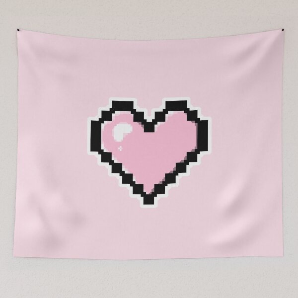 Item preview, Light Pink Pixel Heart designed and sold by AureateAnomaly.