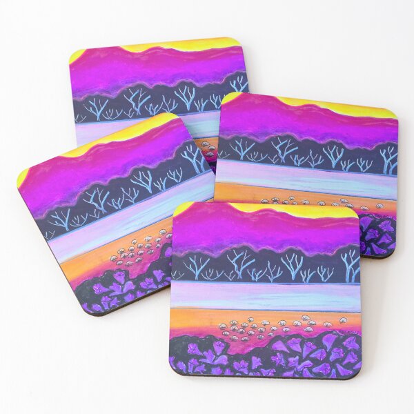 Item preview, Jacaranda Sunrise designed and sold by Georgie Sharp.