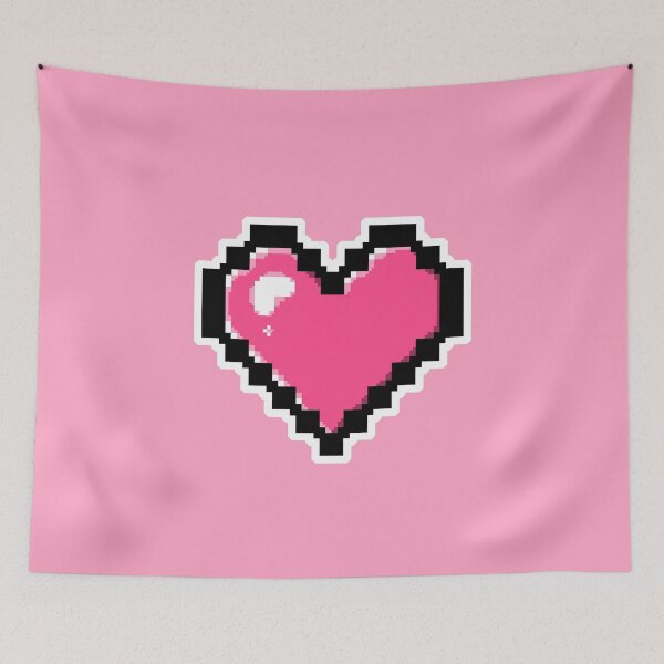 Item preview, Hot Pink Pixel Heart designed and sold by AureateAnomaly.