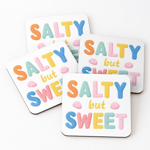 Item preview, Colorful Salty But Sweet – Fun Summer Beach Vibes Design designed and sold by BobaBunny76.