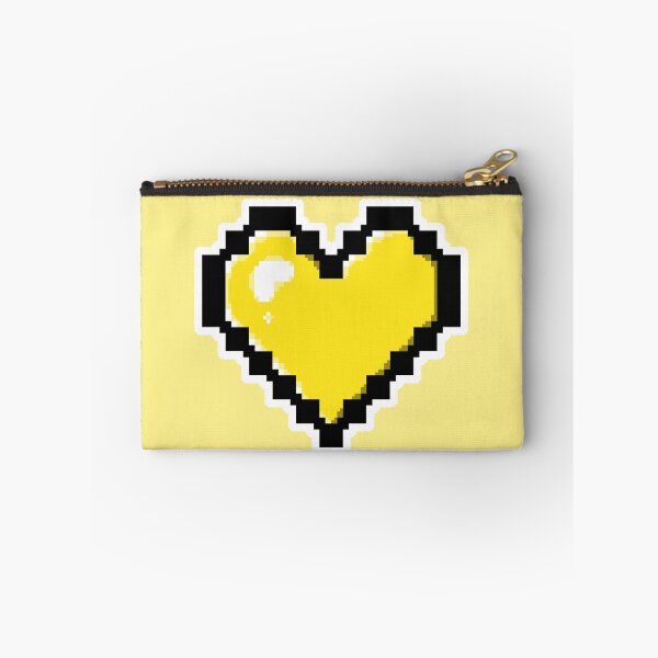 Item preview, Yellow Pixel Heart designed and sold by AureateAnomaly.