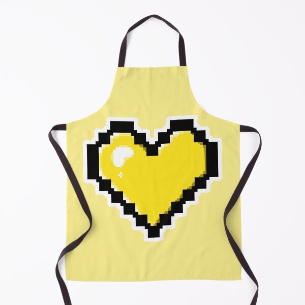 Item preview, Yellow Pixel Heart designed and sold by AureateAnomaly.