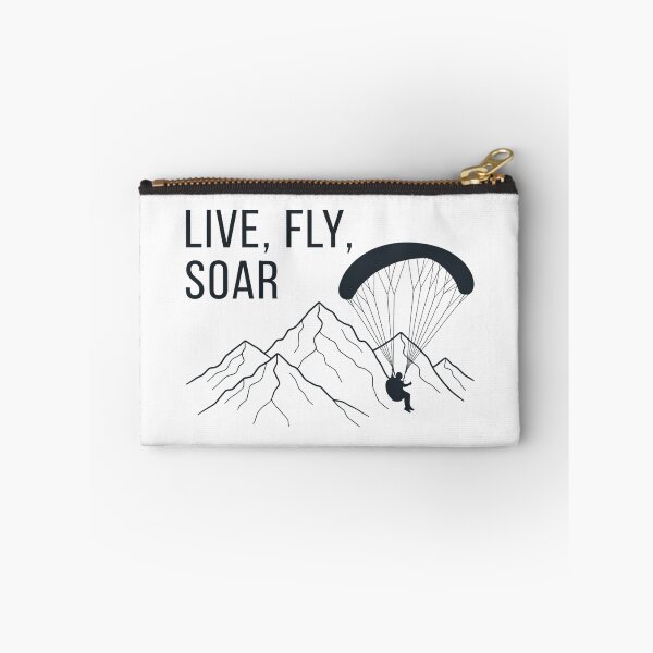 Item preview, Live, Fly, Soar: Inspirational Paragliding Over Majestic Mountains designed and sold by Cloud-Riders.