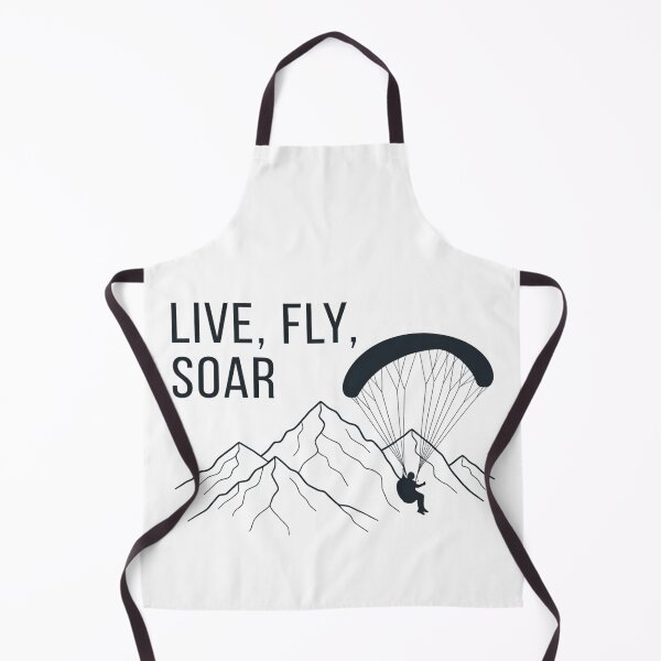 Item preview, Live, Fly, Soar: Inspirational Paragliding Over Majestic Mountains designed and sold by Cloud-Riders.