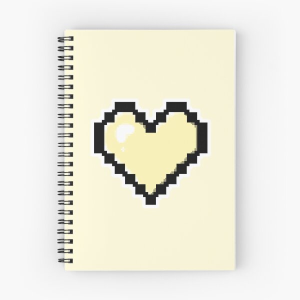 Item preview, Light Yellow Pixel Heart designed and sold by AureateAnomaly.