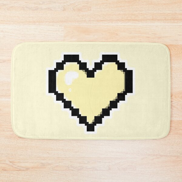 Item preview, Light Yellow Pixel Heart designed and sold by AureateAnomaly.