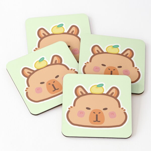 Item preview, cute capibara designed and sold by xttart.