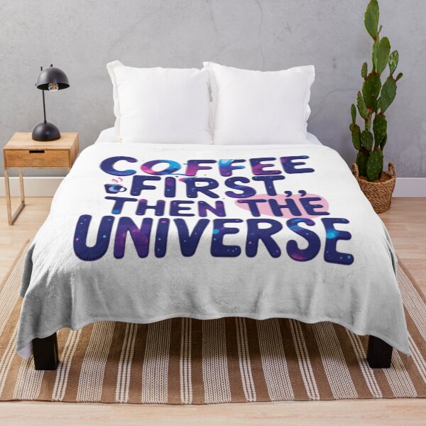 Item preview, Coffee First, Then the Universe – Surreal Coffee designed and sold by Ckrabax.