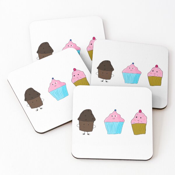 Item preview, cute cupcake collection designed and sold by DesignsByMadiha.