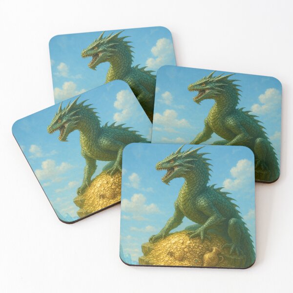 Item preview, Basilisk Protecting Treasure designed and sold by BackgroundND.