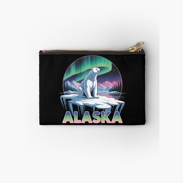 Item preview, Alaska Northern Lights Aurora Viewing Bear Vacation Trip designed and sold by brynatshop.