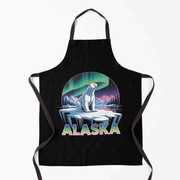 Item preview, Alaska Northern Lights Aurora Viewing Bear Vacation Trip designed and sold by brynatshop.