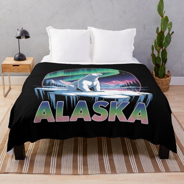 Item preview, Alaska Northern Lights Aurora Viewing Bear Vacation Trip designed and sold by brynatshop.