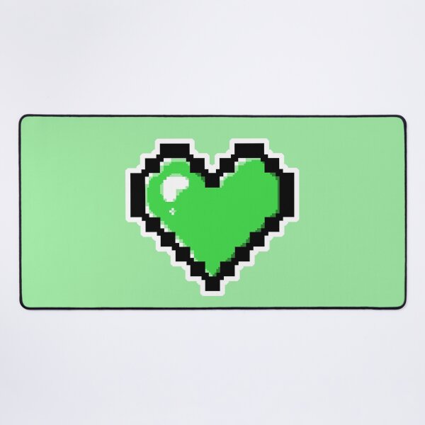 Item preview, Bright Green Pixel Heart designed and sold by AureateAnomaly.