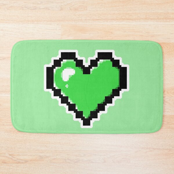 Item preview, Bright Green Pixel Heart designed and sold by AureateAnomaly.