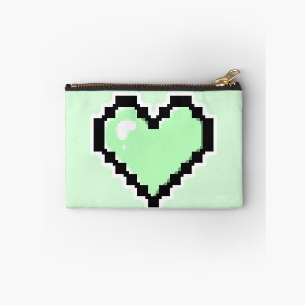 Item preview, Mint Green Pixel Heart designed and sold by AureateAnomaly.