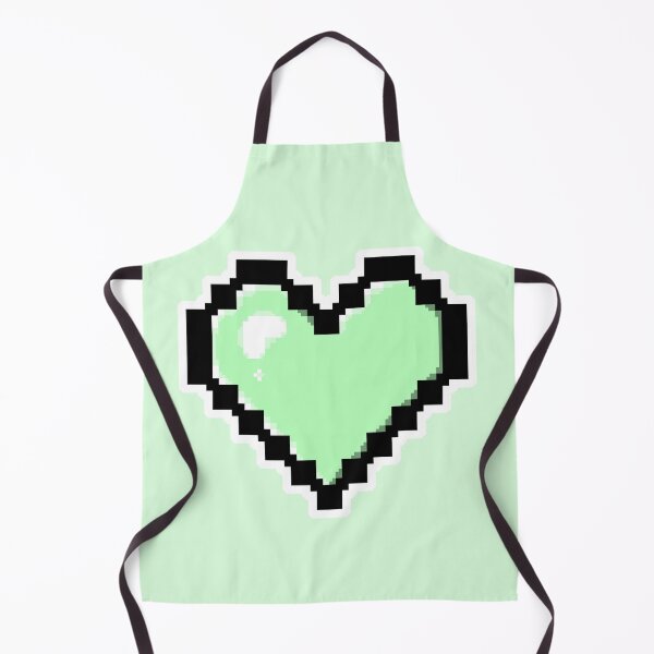 Item preview, Mint Green Pixel Heart designed and sold by AureateAnomaly.
