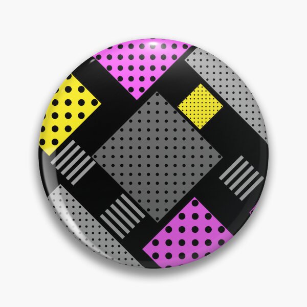 Item preview, Patchwork with polka dots and stripes purple yellow  designed and sold by fuzzyfox.