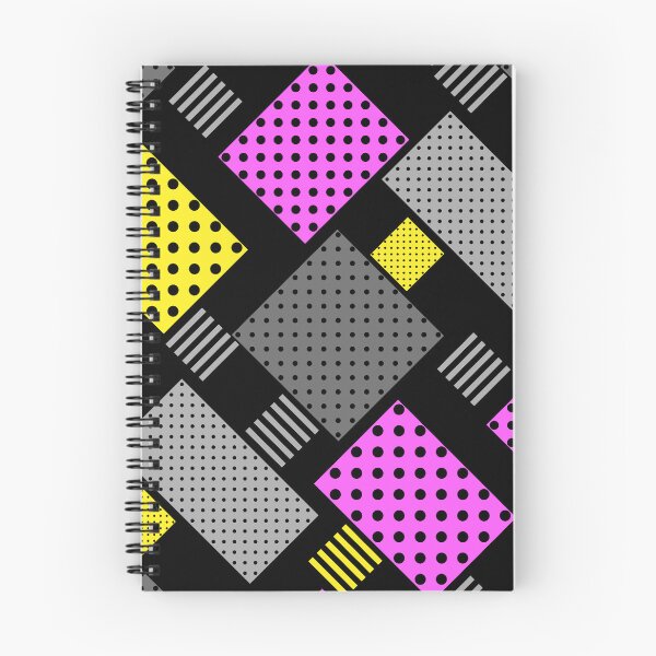 Item preview, Patchwork with polka dots and stripes purple yellow  designed and sold by fuzzyfox.