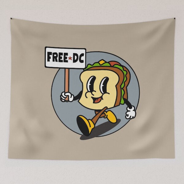 Item preview, Free DC Sandwich Guy designed and sold by DesignCollectiv.